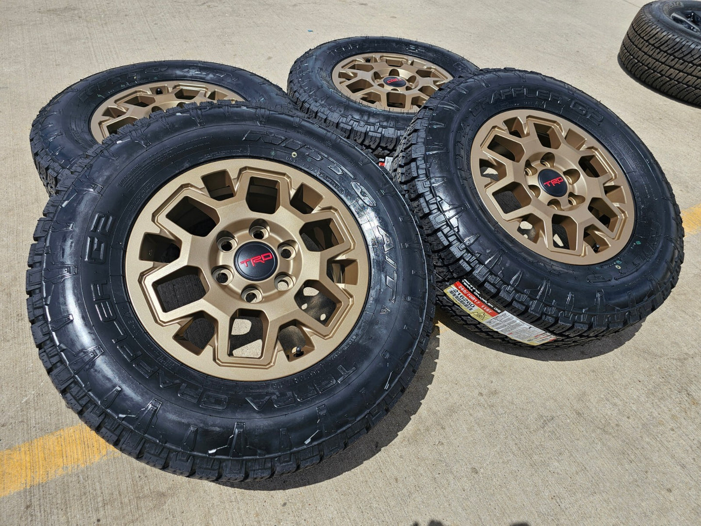 17" Toyota Tacoma 4Runner TRD BRONZE OEM 10638 42611 95893 wheels rims 2025 NEW