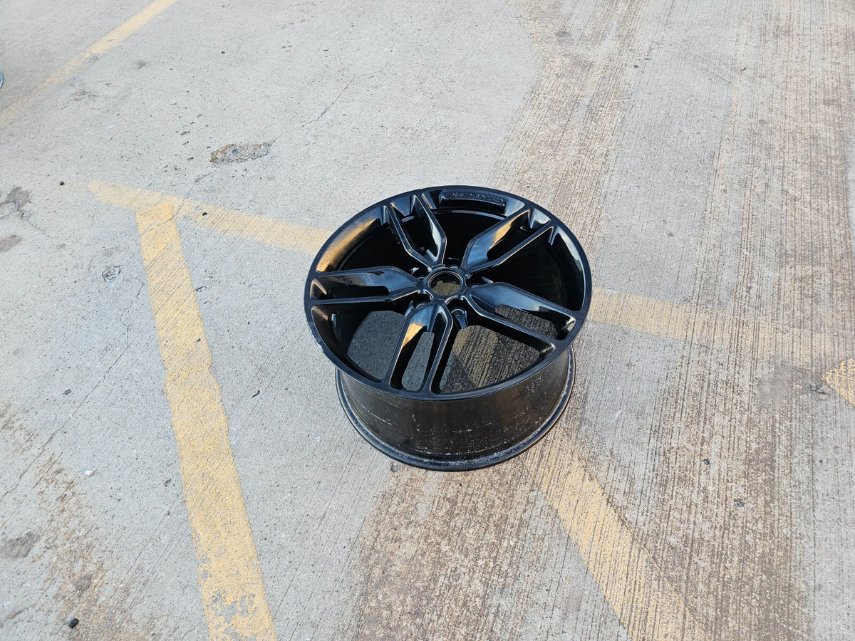 20x10 Chevy Corvette OEM wheel rim 5639 5641 black REAR 2015 2016 2017 2018 2019