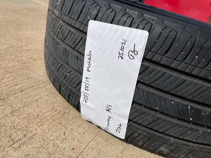 235/55/19 Michelin Primacy A/S tire 101V