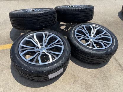 22" Dodge Ram 1500 OEM TUNGSTEN LIMITED Laramie wheels rims SET PIRELLI NEW