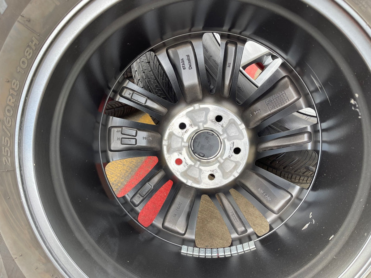 18" Nissan Pathfinder Murano FX35 FX45 QX60 OEM 62843 wheels rims 2023 2024 2025