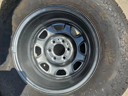 17" Ford F-150 OEM rims wheels 3857 tires steel 2020 2021 2022 2023 2024 2025