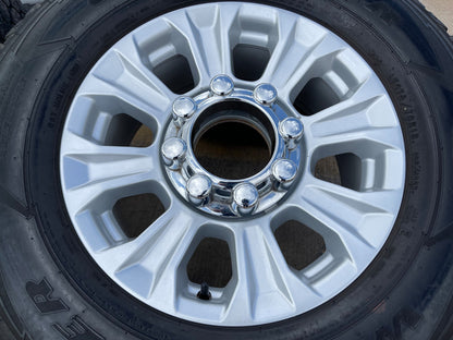 18" Ford F-250 F-350 OEM rims wheels 10097 tires GOODYEAR A/T