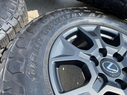 18" Toyota Tacoma TRD OEM 10544 wheels rims Land Cruiser Tundra TOYO A/T3 NEW