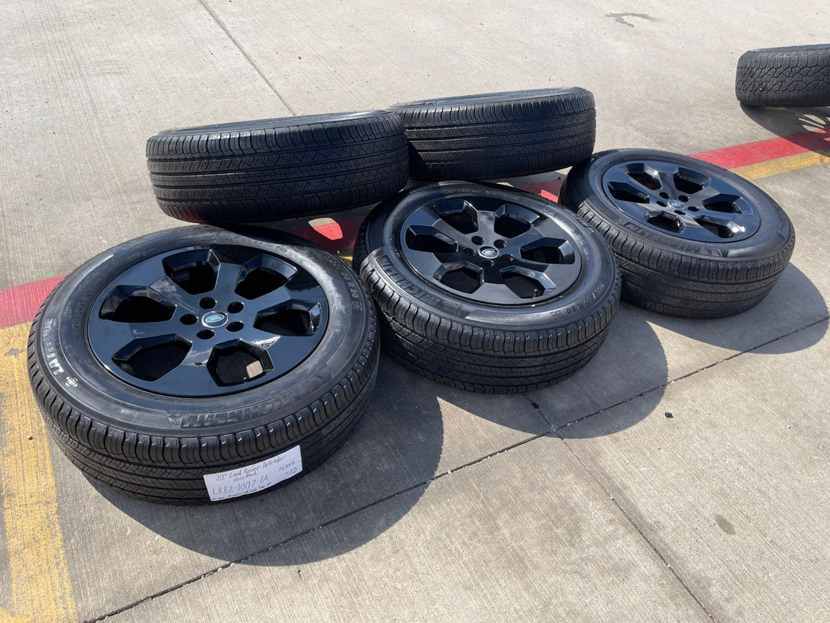 (5) 20" Land Rover Defender OEM 72349 wheels rims Range MICHELIN SET