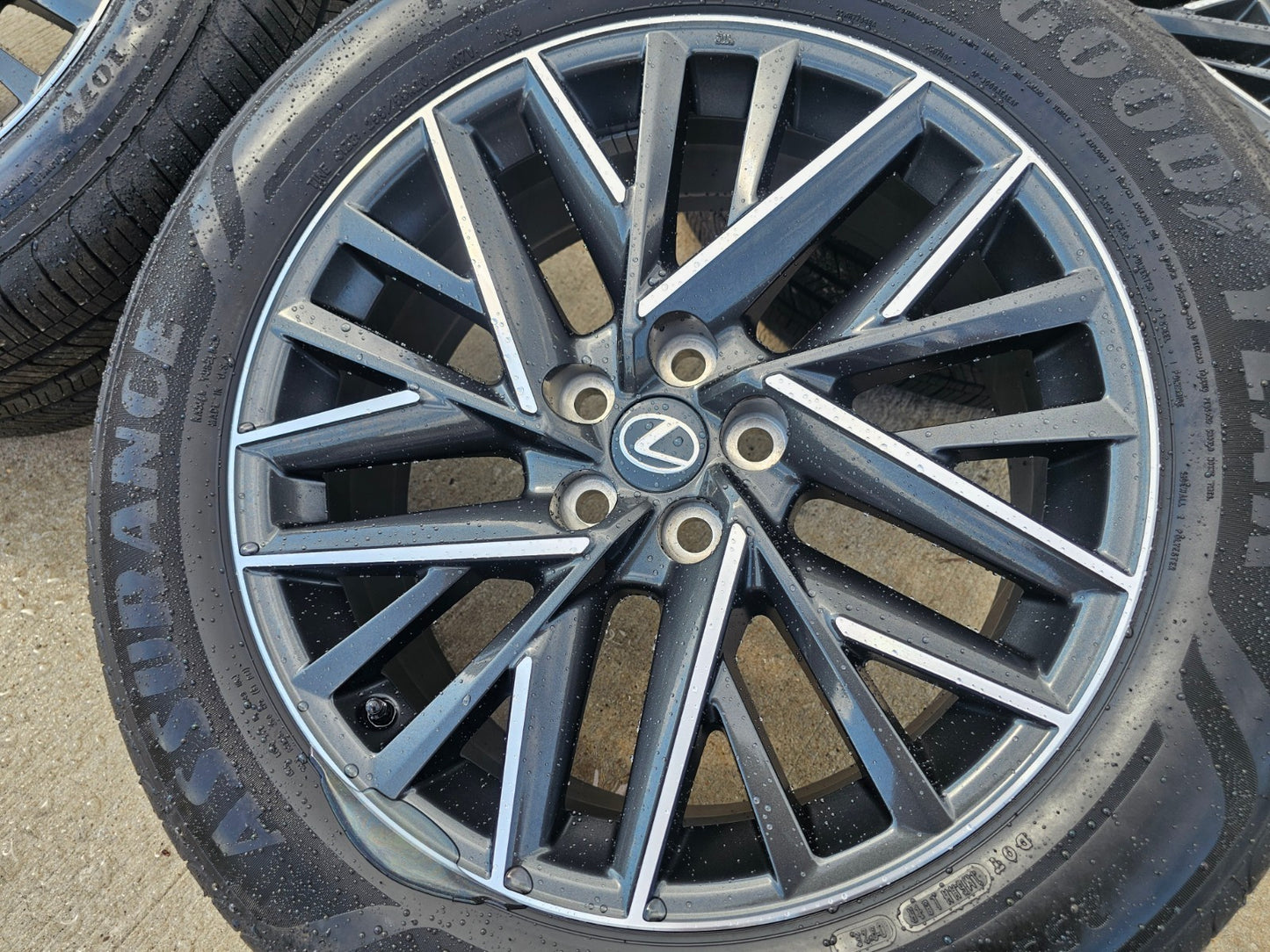 20" Lexus TX350 OEM 10574 wheels rims LS500H LS500 Grand Highlander SET NEW