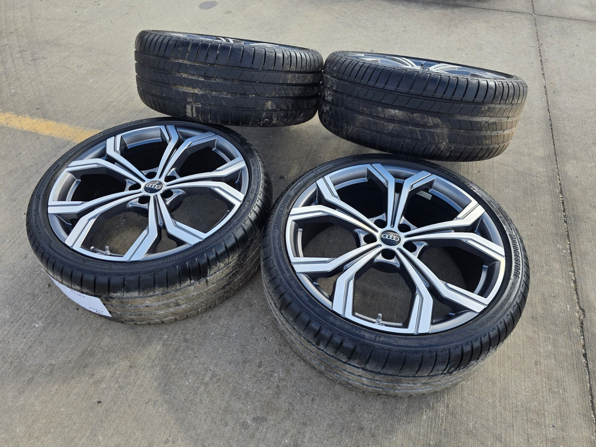 21" Audi S6 S5 wheels rims OEM Q3 Q4 A5 A6 A7 S7 RS5 RS6 2024 2025 2026 SET NEW