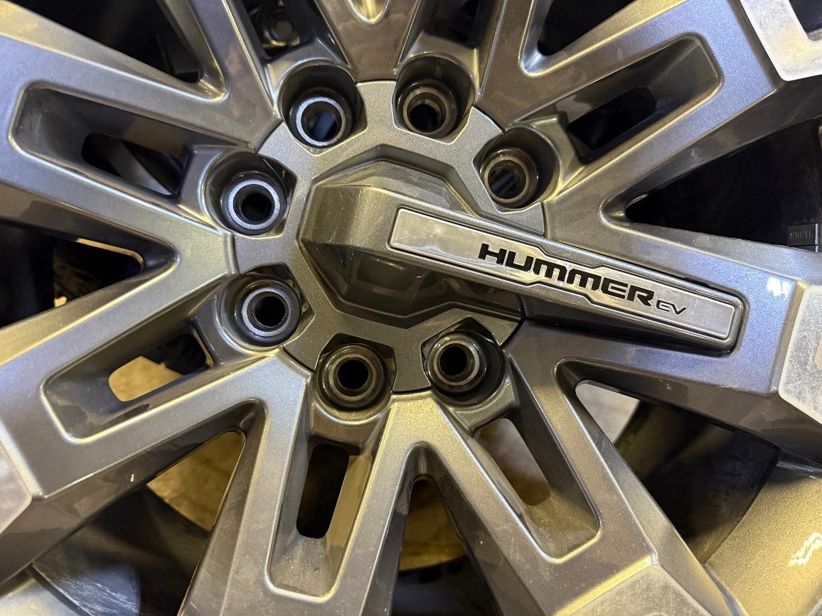 22" Hummer EV HEV 2500 OEM 8x165 wheels rims 2024 2025 2026 2027 NEW GOODYEAR