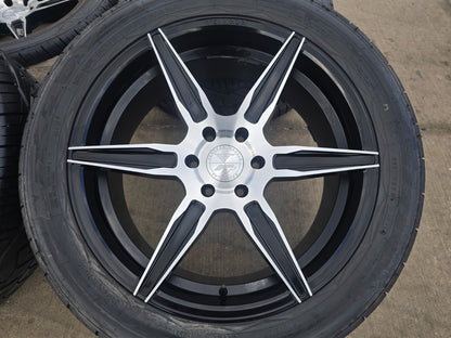 22x9.5 22" Ferrada FT2 Chevy Silverado RAM wheels rims 6x139 6x5.5 tires NITRO