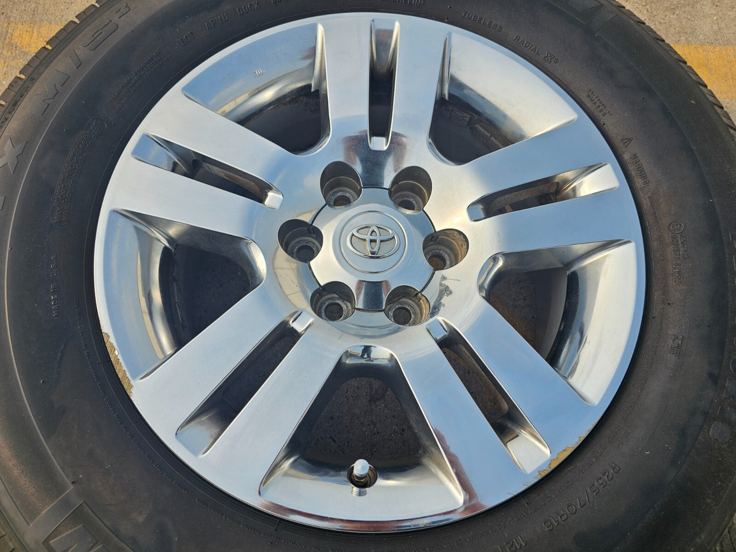 18" Toyota Tacoma 4Runner OEM wheel rim spare 69606 FJ 2013 2014 2015