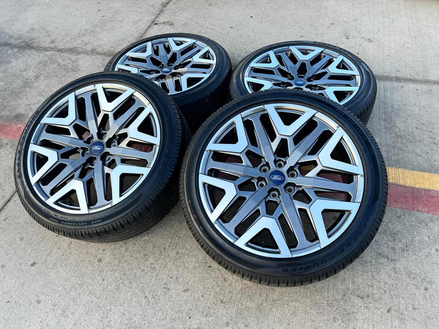 24" Ford F-150 LIMITED Plus OEM rims wheels Expedition 2024 2025 2026 NEW