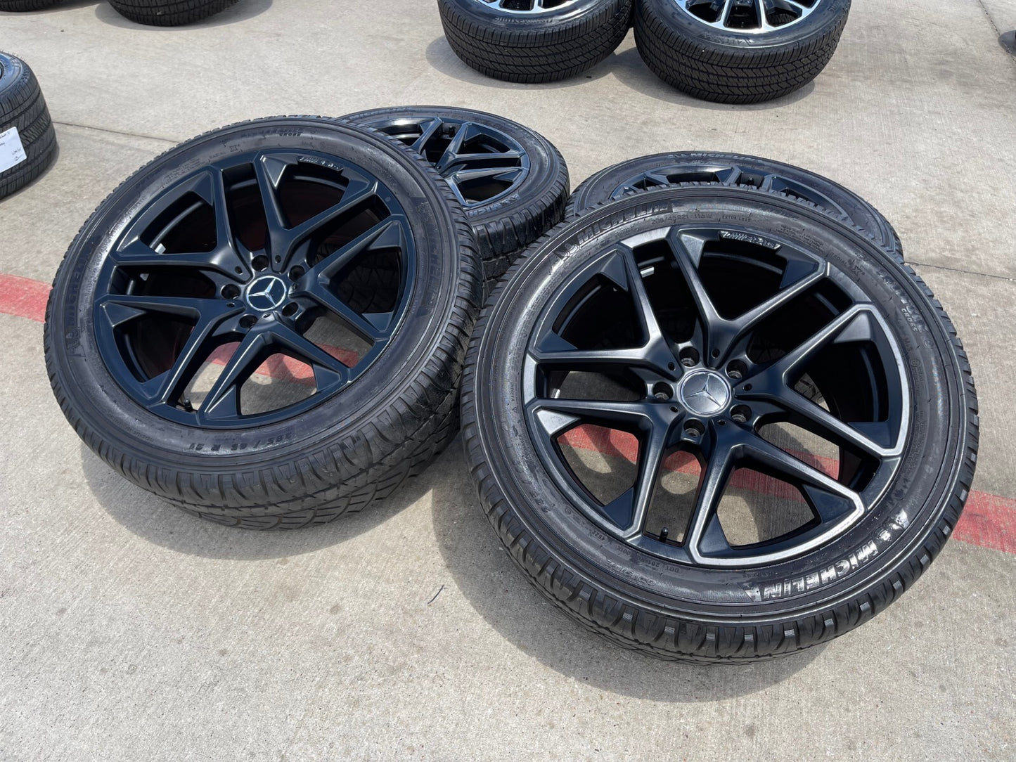 21" Mercedes G Wagon G63 AMG OEM wheels rims 2021 2022 2023 2024 2025 MICHELIN