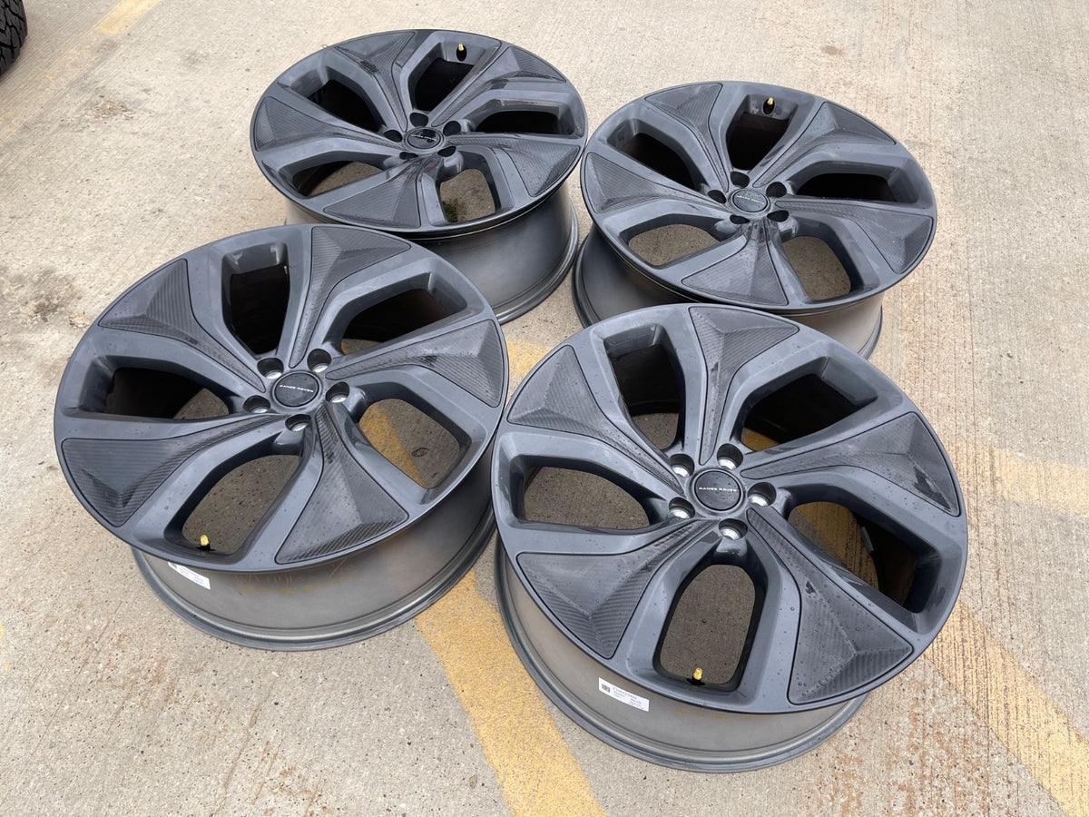 23" Land Rover Range CARBON OEM 72386 wheels rims SET 2025 2026 2027 NEW