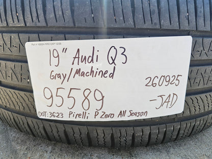 19" Audi Q3 wheels rims OEM 95589 Q5 Q7 Q8 SQ5 SQ3 RS S SET