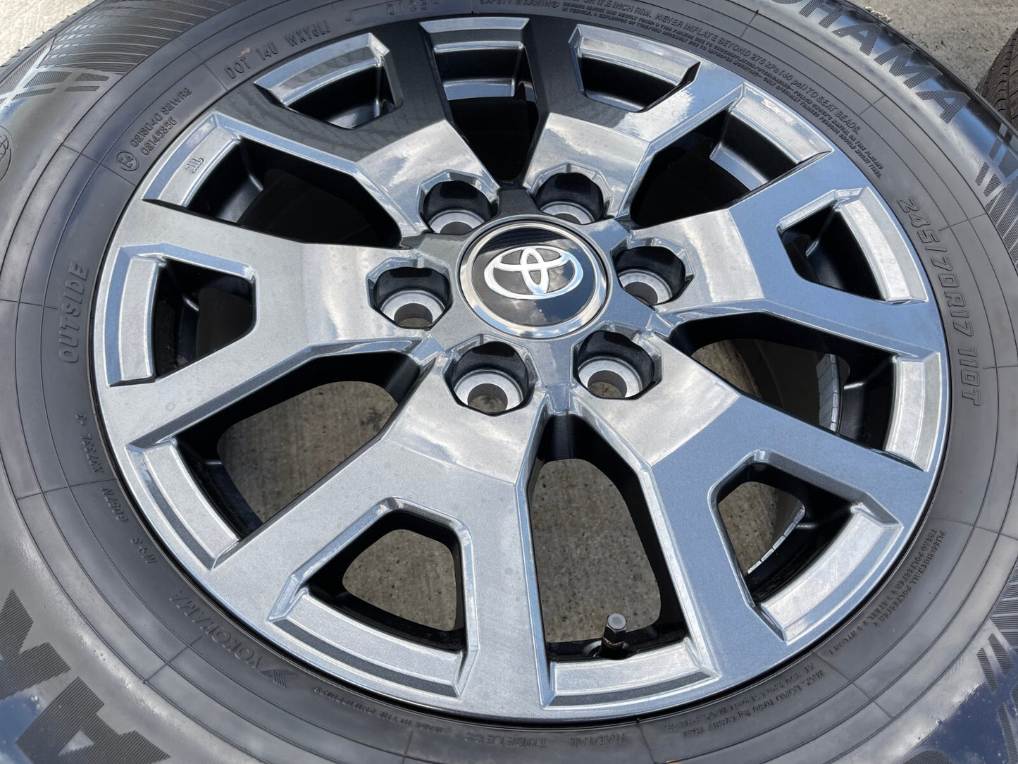 17" Toyota 4Runner Tacoma TRD OEM 42611 wheels rims tires 2024 2025 2026 NEW
