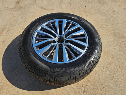 (1) 20" Nissan Titan Armada Infiniti QX80 OEM 62858 wheel rim 2024 2025 2026