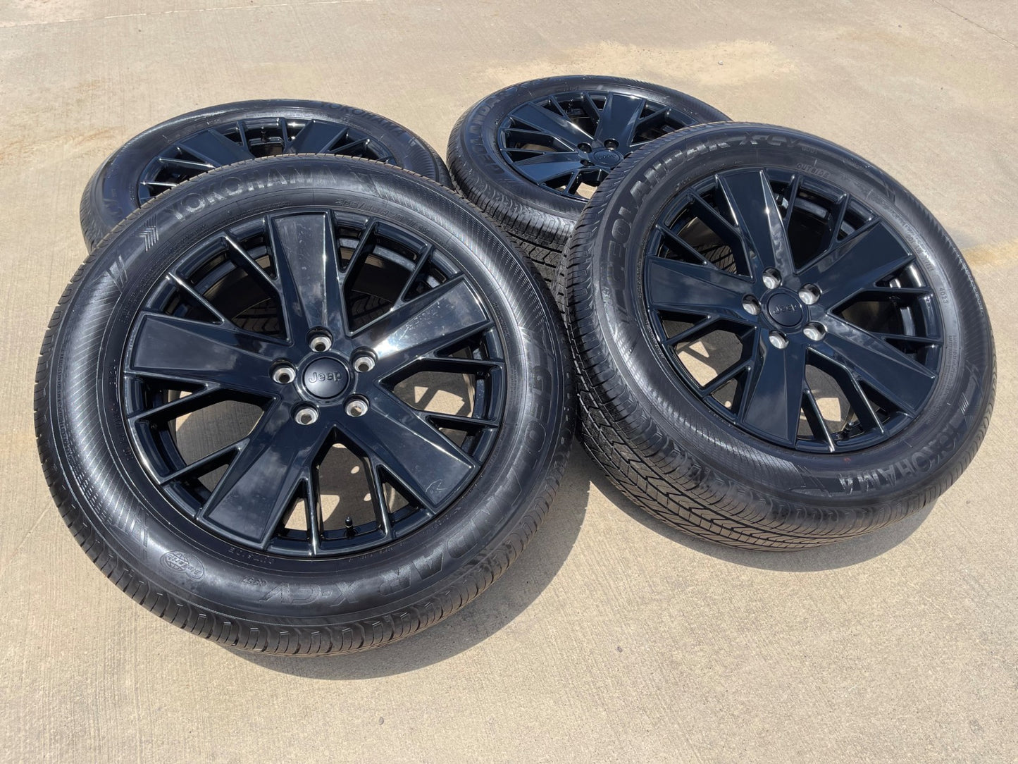 20" Jeep Grand Cherokee L OEM wheels rims Durango SET 2024 2025 2026 2027 NEW