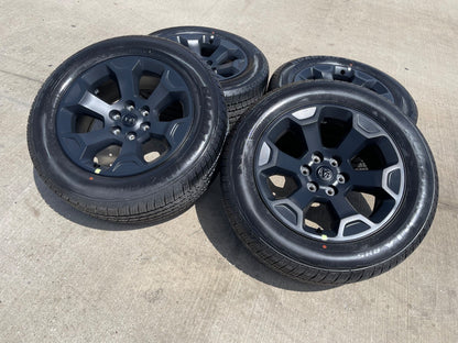 20" Dodge Ram 1500 OEM Laramie Black 2462 2680 wheels rims 2024 2025 2026 NEW