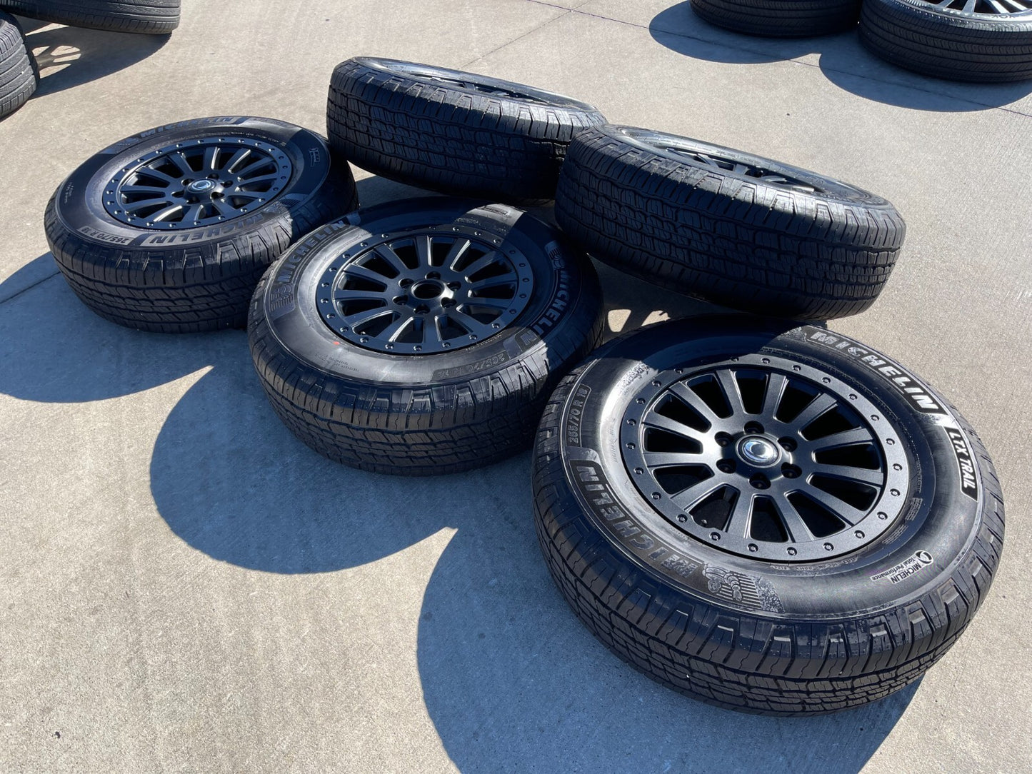 (5) 18" INEOS Grenadier OEM Black wheels rims SET beadlock 2024-2027 NEW