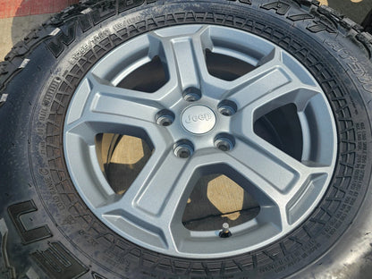 17" Jeep Wrangler Sport OEM wheels rims tires 9216 Gladiator