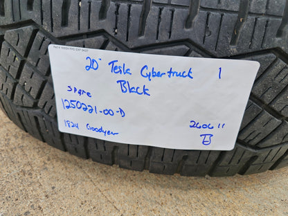 (1) 20" Tesla Cyber Truck OEM 94166 wheel rim 2024 2025 2026 2027 Cybertruck