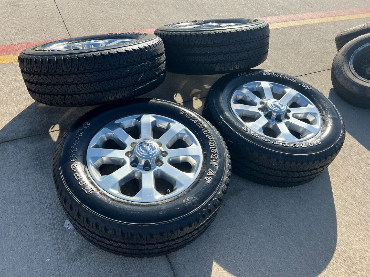 20" Dodge Ram 2500 3500 LARAMIE OEM 2700 wheels rims 2023 2024 2025 tires