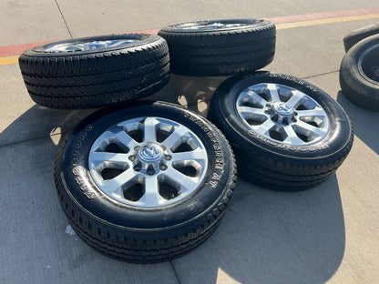 20" Dodge Ram 2500 3500 LARAMIE OEM 2700 wheels rims 2023 2024 2025 tires