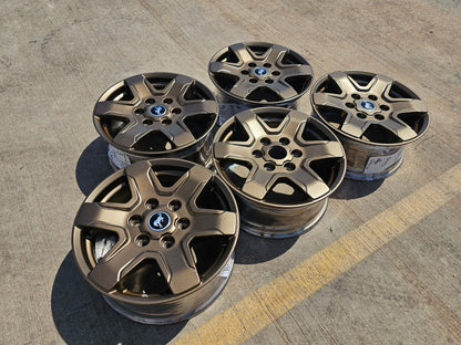 (4) 17" Ford Bronco wheels rims 95292 10383 SASQUATCH Ranger 2023 2024 2025 NEW