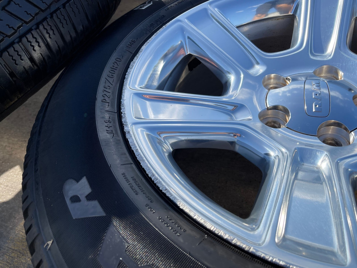 20" Dodge Ram 1500 OEM wheels rims 2561 2502 tires 2016 2017 2018 2019 2020 2021