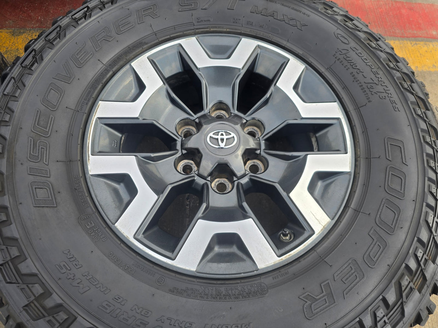 16" Toyota Tacoma TRD wheels rims 75189 OEM 4Runner tires COOPER S/T MAXX