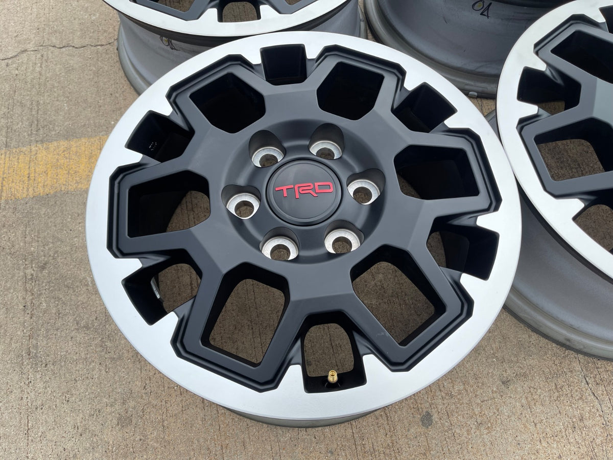 17" Toyota Tacoma 4Runner TRD OEM 10638 wheels rims 2024 2025 2026 2027 NEW