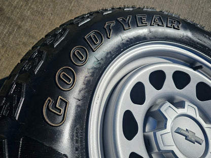 17" Chevy Colorado OEM wheels rims Silverado 8130 Canyon 2025 2026 NEW GOODYEAR