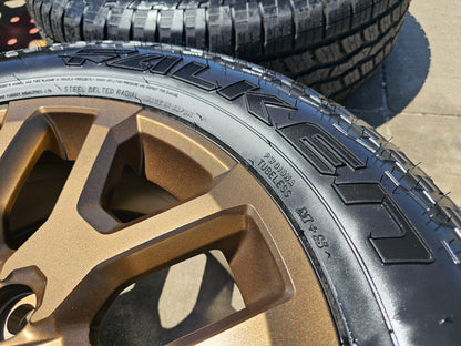 20" Toyota Tundra TSS TRD OEM wheels rims 95359 Sequoia bronze 2025 2026 NEW