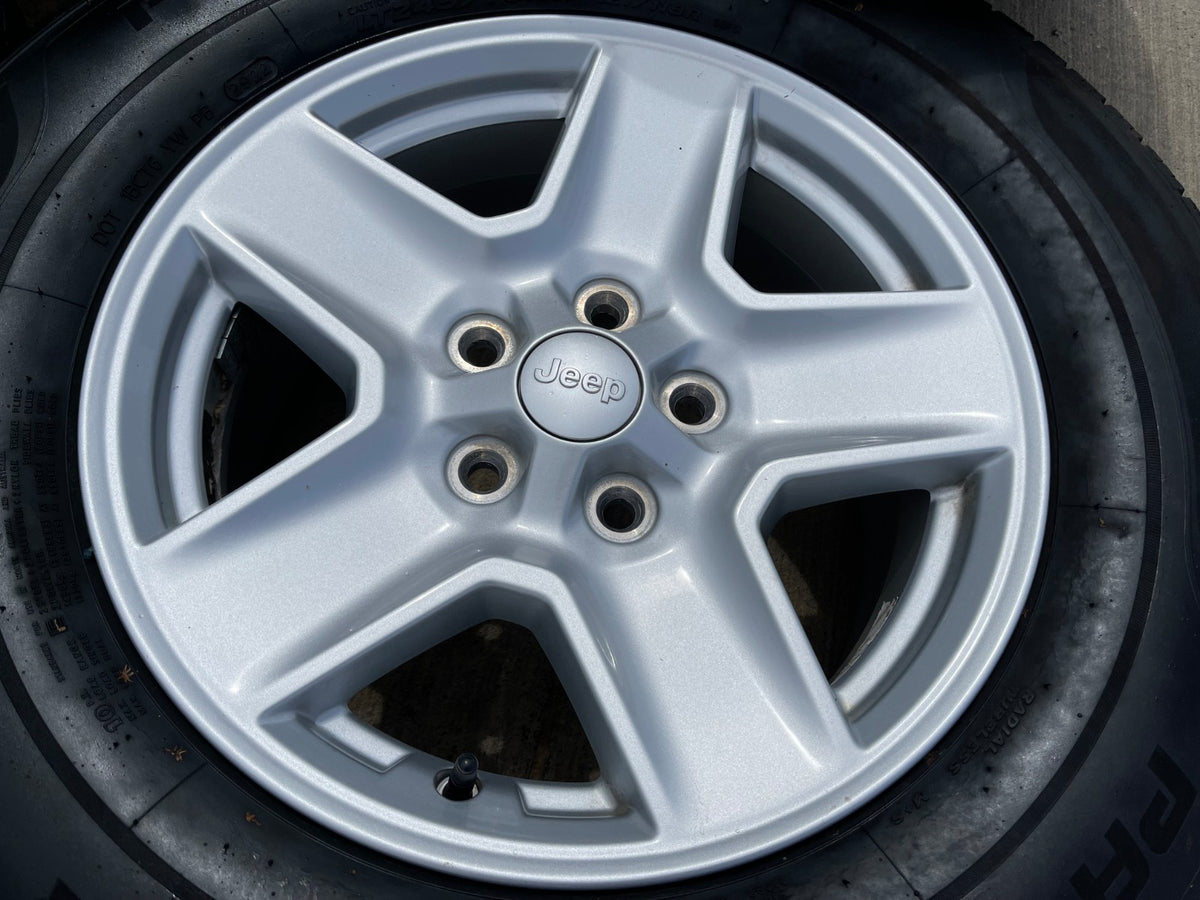 17" Jeep Gladiator OEM wheels rims 9235 Wrangler 2022 2023 2024 2025 2026 SET