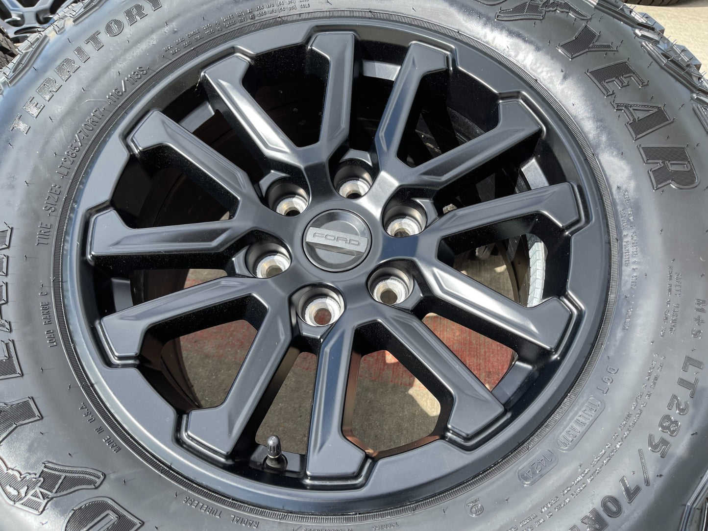 17" Ford F-150 Raptor OEM 10611 rims wheels Bronco 2025 2026 NEW GOODYEAR 33"