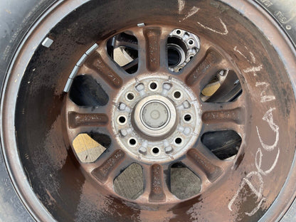 (1) 20" Dodge Ram 2500 3500 LARAMIE OEM 2700 black wheel rim tire spare
