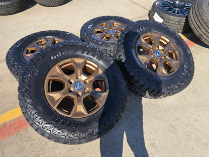 18" Lexus GX550 OEM wheels rims BRONZE Toyota Land Cruiser Tundra Sequoia NEW