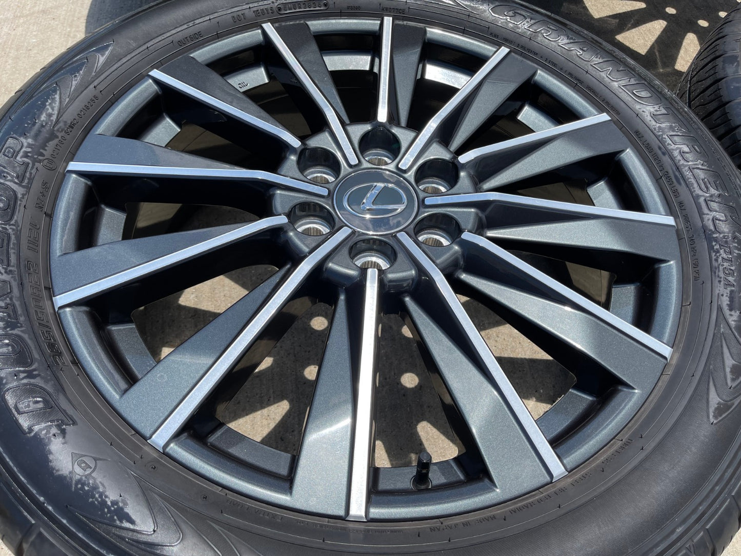 22" Toyota Tundra Sequoia OEM wheels rims 78519 Land Cruiser GX550 2024 2025