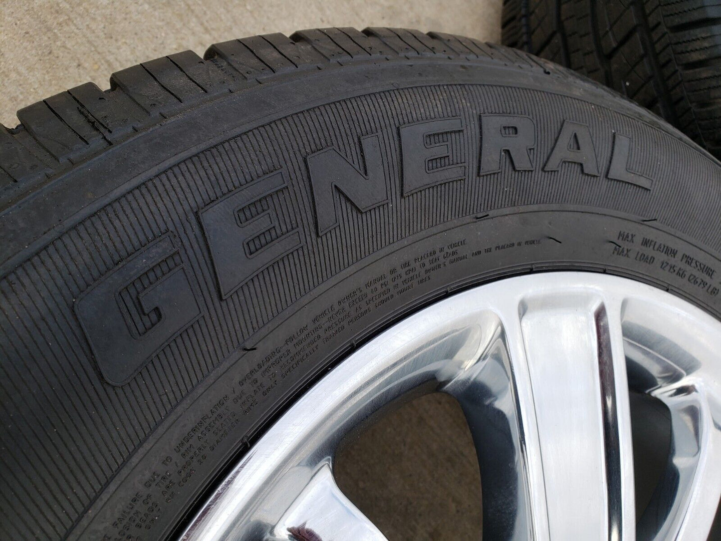 20" Chevy Silverado Tahoe OEM wheels rims 5653 CHROME tires