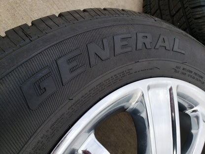 20" Chevy Silverado Tahoe OEM wheels rims 5653 CHROME tires