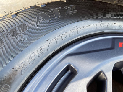 17" Nissan Frontier X-PRO OEM Desert Runner wheel rim tire 2024 2025 2026 NEW