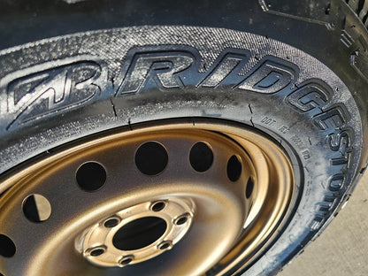 17" INEOS Grenadier OEM steel wheels rims BRONZE tires 2024 2025 2026 NEW