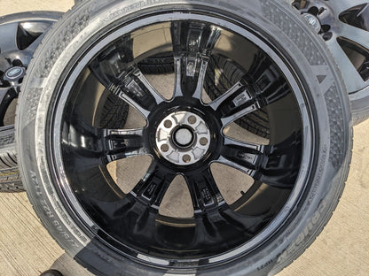 22" Land Rover Range OEM wheels rims black 72249 tires NEW