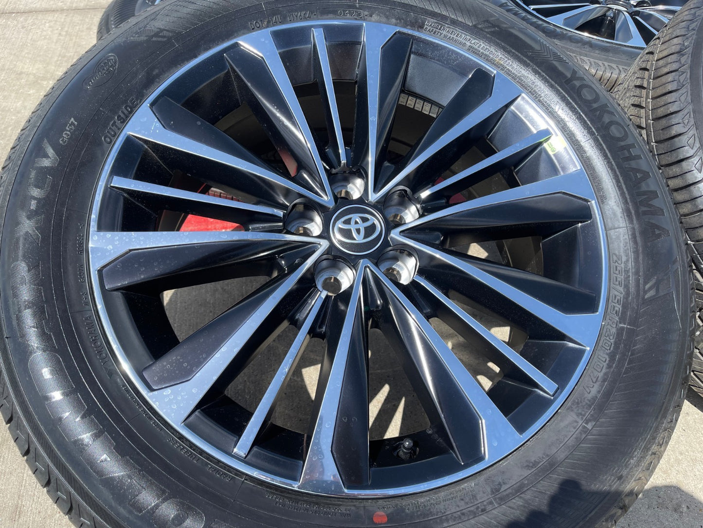 20" Toyota Grand Highlander OEM wheels rims Lexus TX350 LS500H LS500 SET