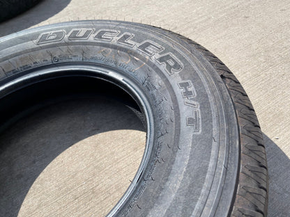 (5) 255/70/16 Bridgestone Dueler H/T tires Jeep Wrangler Bronco Colorado NEW