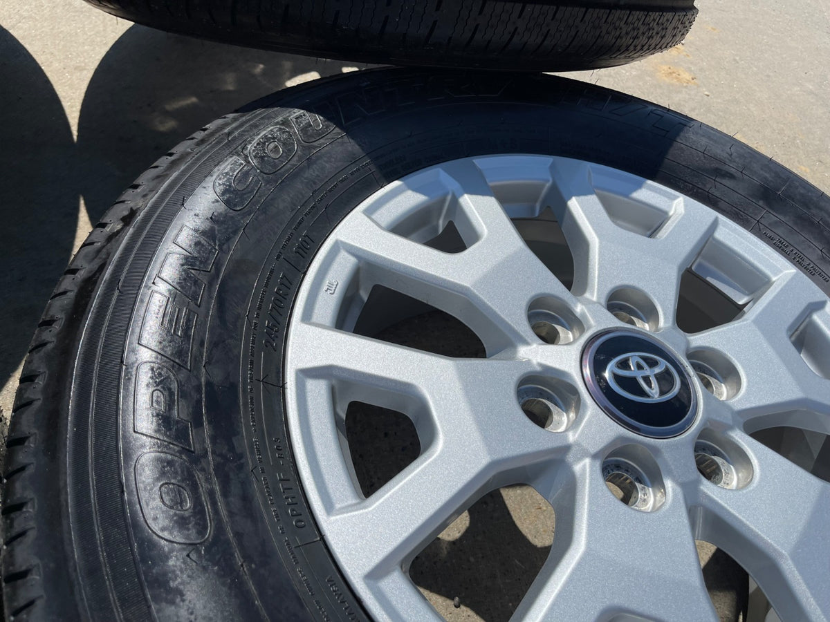 17" Toyota Tacoma 4Runner TRD OEM 10637 94254 wheels rims SET TOYO NEW