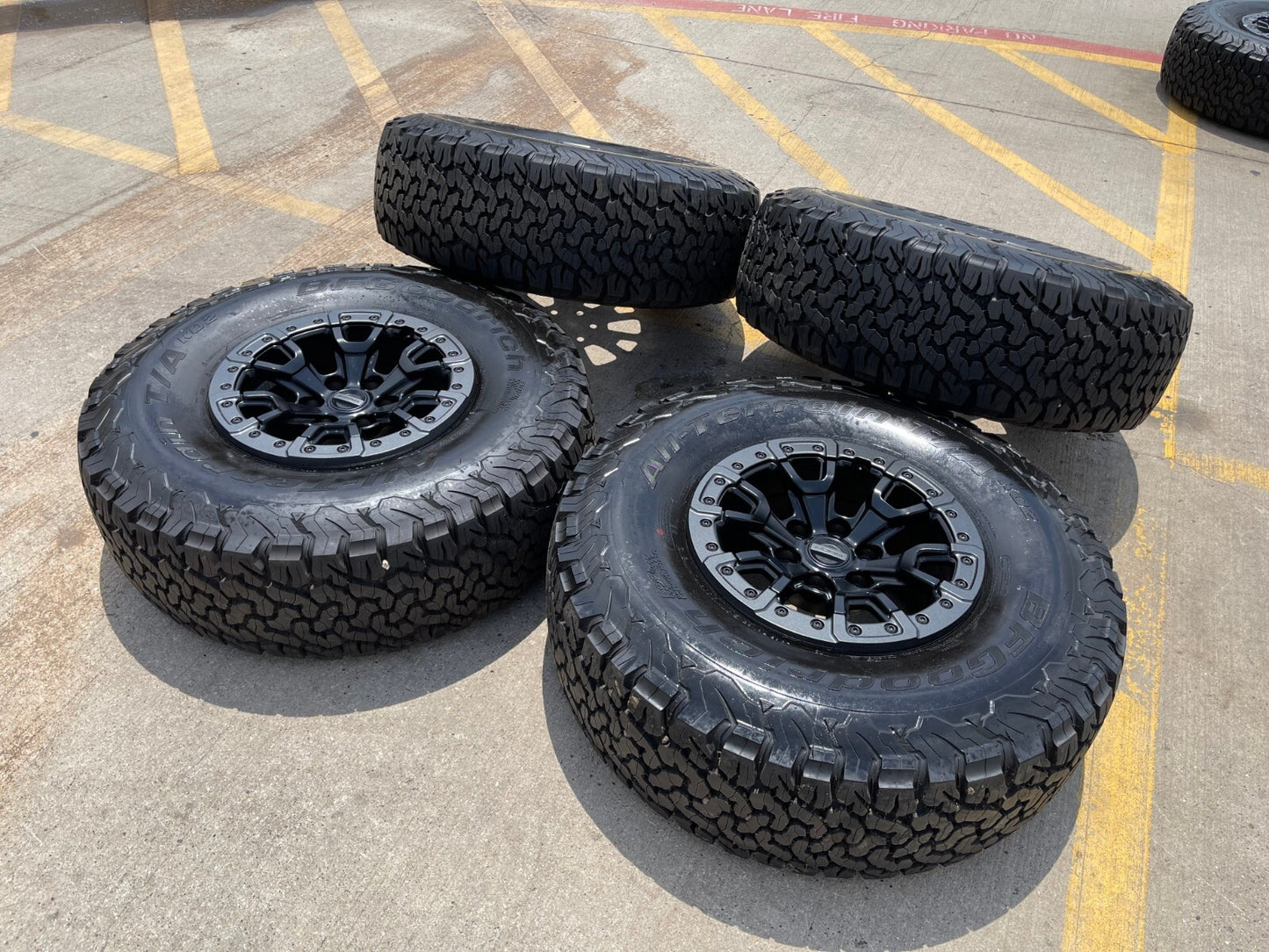 17" Ford F-150 Raptor Bronco R OEM BEADLOCK 51222 rims wheels 37" SET NEW