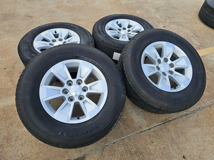 17" Chevy Silverado OEM wheels rims tires 5908 GMC Sierra Yukon