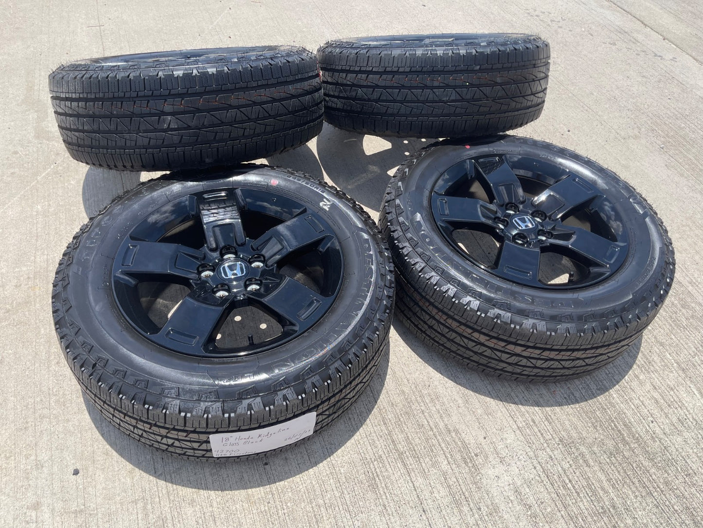 18" Honda Ridgeline Pilot HPD OEM 63811 wheels rims MDX SET 2025 2026 2027 NEW