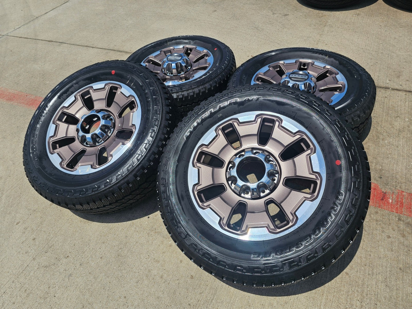 20" Ford F-250 F-350 OEM 10487 LIMITED KING RANCH tan wheels rims 2025 2026 NEW